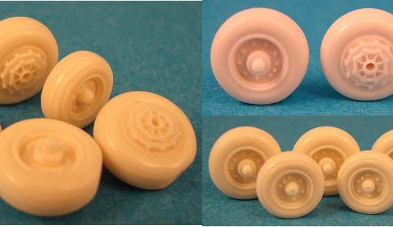 Bell Boeing V-22 Osprey - Weighted Wheels