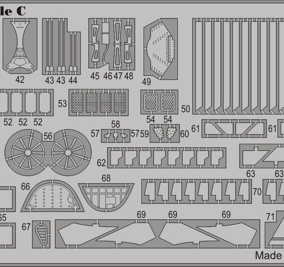 Dassault Rafale C - Etch Set