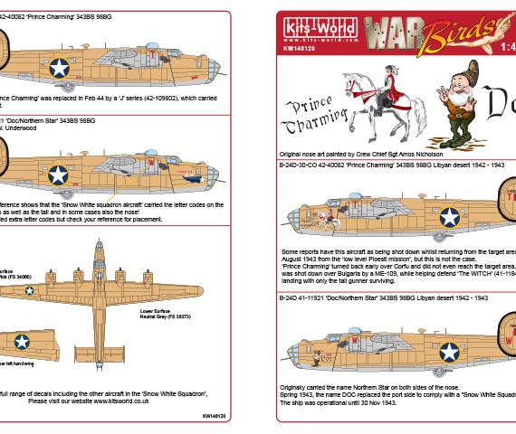 Consolidated B-24D Liberator - "Prince Charming & Doc"