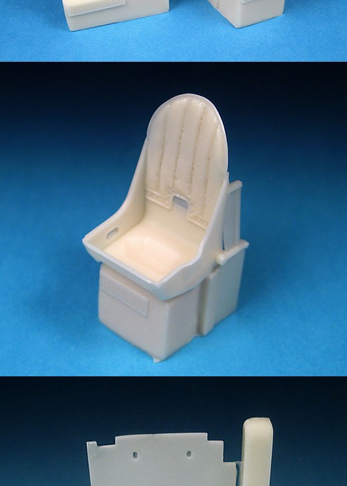 Supermarine Spitfire Mk I-V - Resin Seat with Backboard