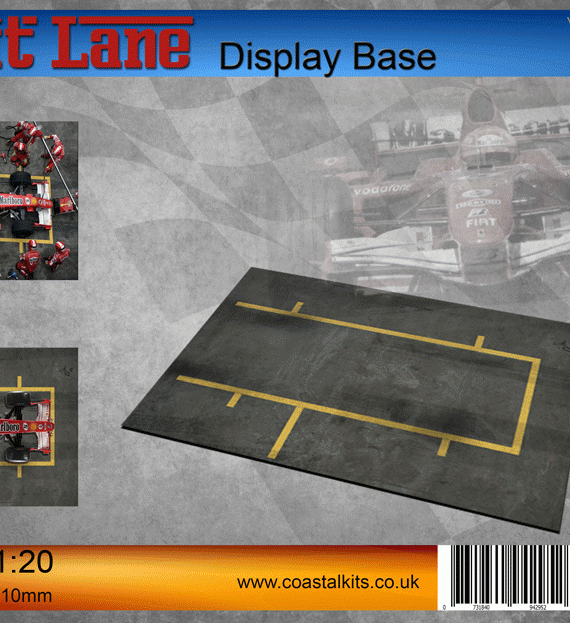 F1 Pit Lane - Display Base