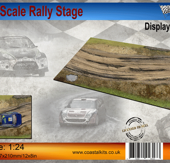 Scale Rally Stage - Display Base