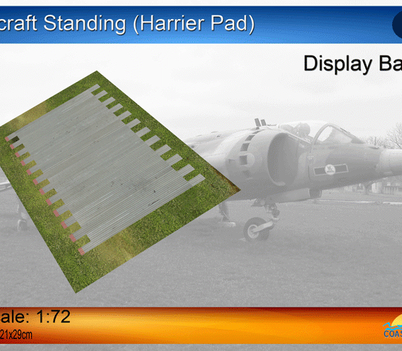 Aircraft Standing (Harrier Pad) - Display Base