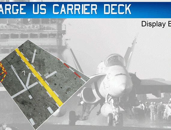 U.S. Carrier Deck Modern - Display Base