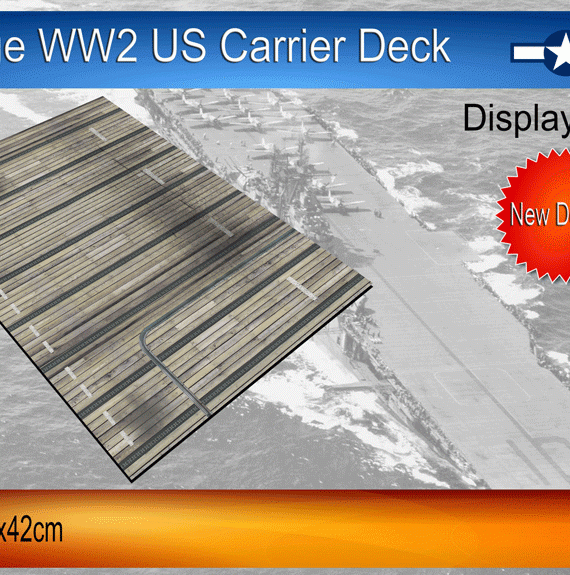 WW2 U.S. Carrier Deck - Display Base