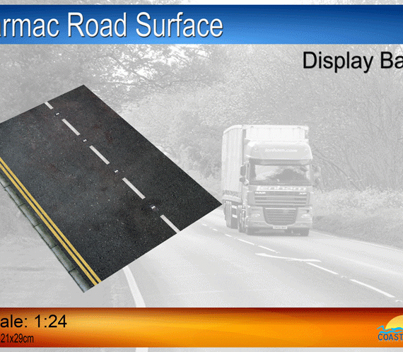 Tarmac Road Surface - Display Base