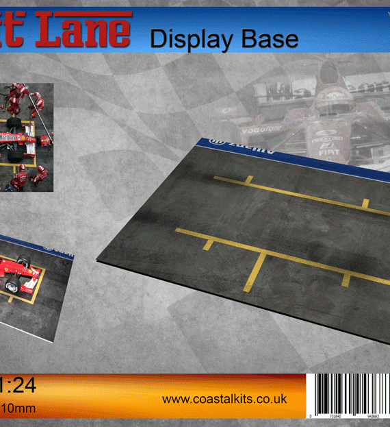 F1 Pit Lane - Display Base