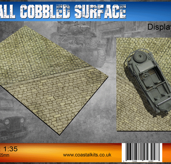 Small Cobbled Surface - Display Base