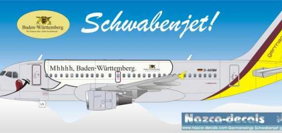 Airbus A319 - GermanWings - Schwaben-flieger