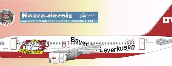 Airbus A320 - LTU Airlines - Bayer Leverkusen