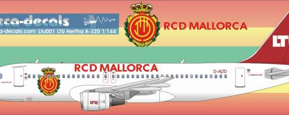 Airbus A320 - LTU Airlines - RCD Mallorca