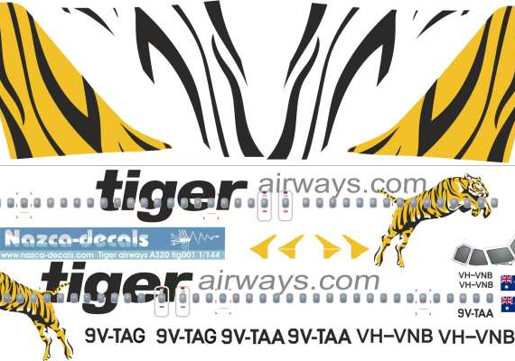 Airbus A320 - Tiger Airways