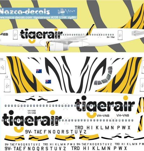 Airbus A320 - Tiger Airways