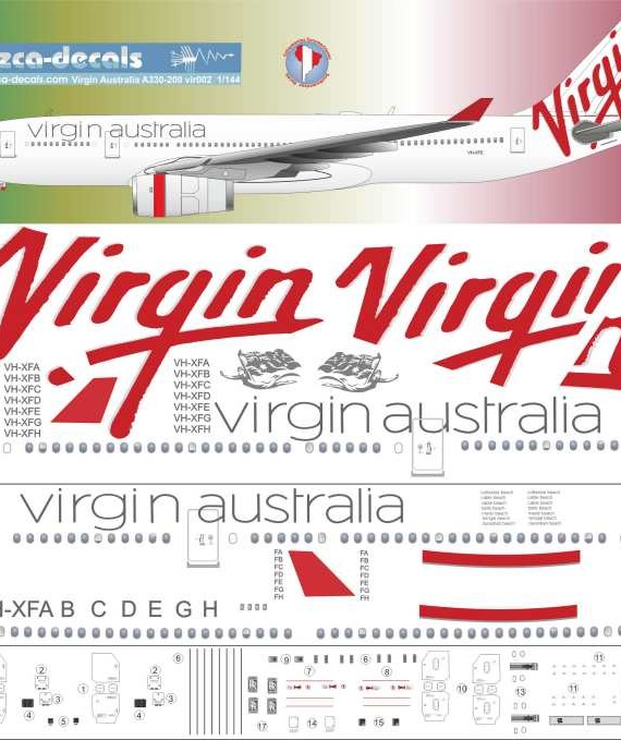 Airbus A330-2 - Virgin Australia