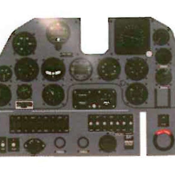 Curtiss P-40M Kittyhawk - Instrument Panel