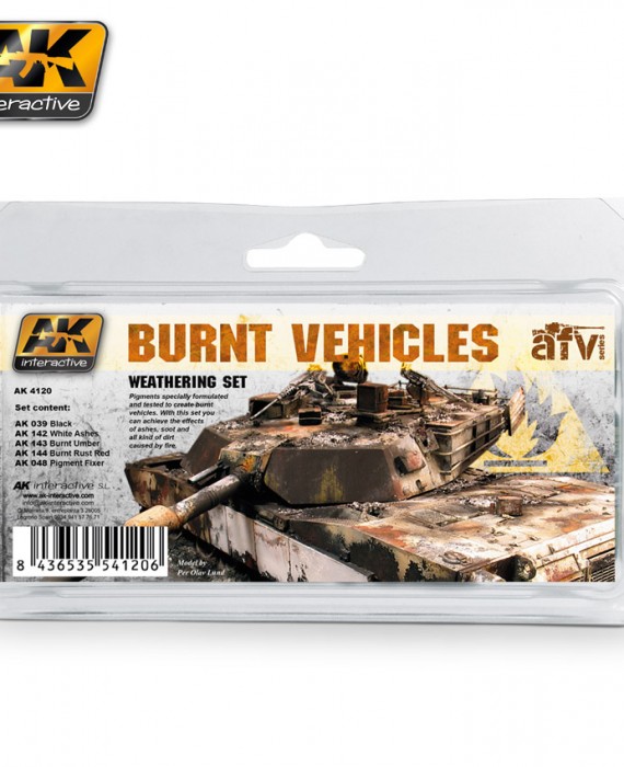 Burnt Vehicles Weathering Set