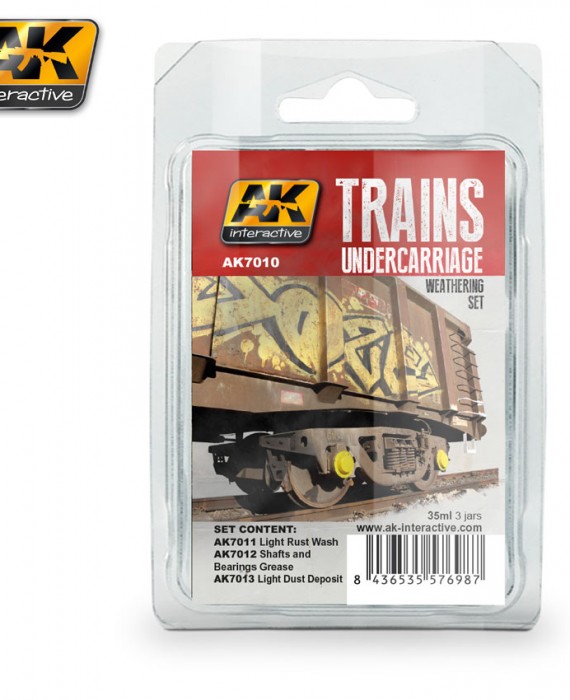 Trains Undercarriage Weathering Set