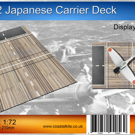 WW2 Japanese Carrier Deck - Display Base