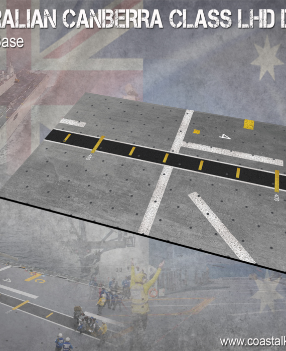 Canberra Class LHD Deck - RAN - Display Base