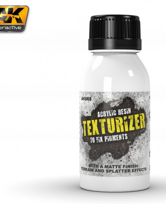 Texturizer Acrylic Resin - to fix Pigments