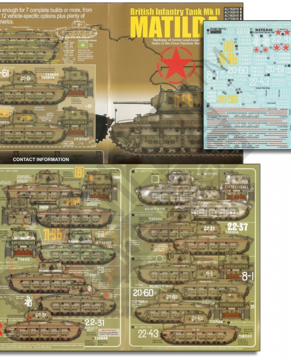 British Infantry Tank Mk.II Matilda - Soviet Lend Lease Tanks