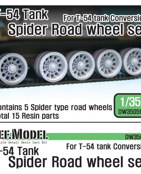 T-54 Tank - Spider Road Wheel Set