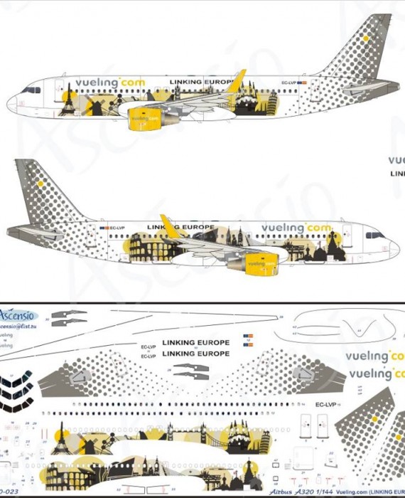 Airbus A320 - Vueling.com "Linking Europe"