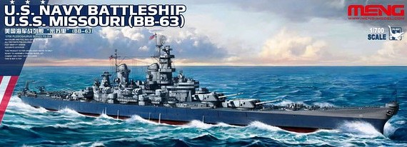 U.S. Navy Battleship U.S.S. Missouri (BB-63)