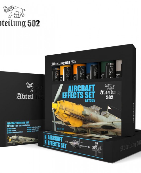 Aircraft Effects Set - Abteilung 502 - oils set