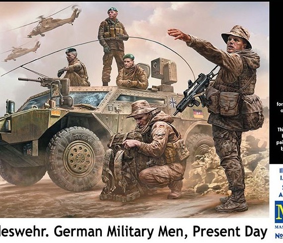 Bundeswehr.  German Military Men, Present Day