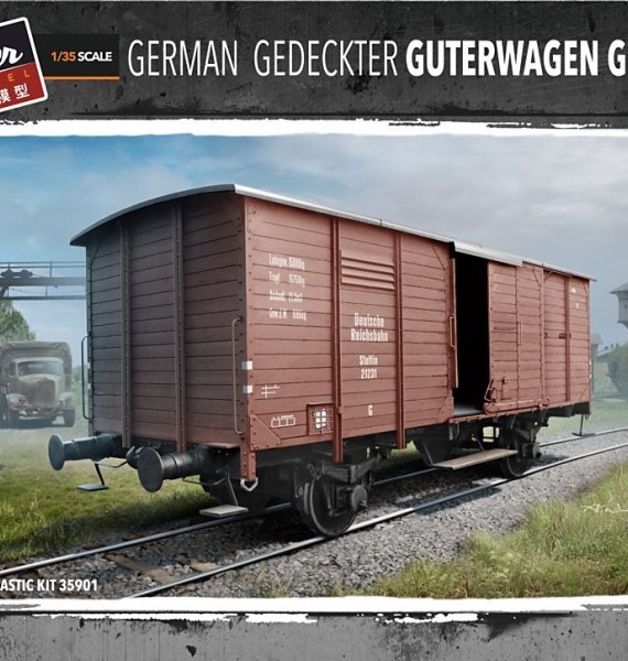 German Gedeckter Guterwagen G10