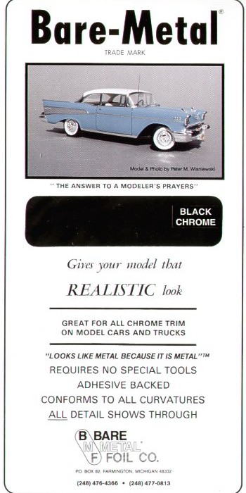 Black Chrome - Bare-Metal Foil