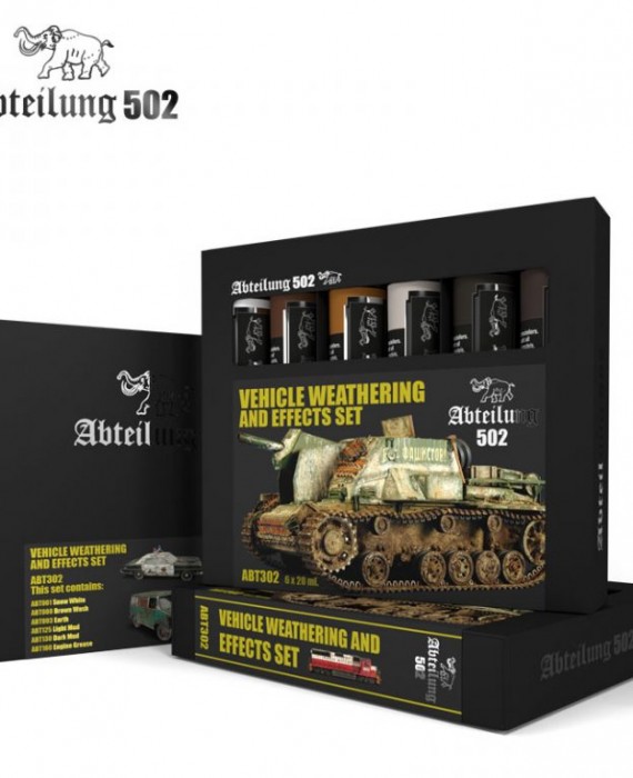 Vehicle Weathering and Effects Set - Abteilung 502 Oils