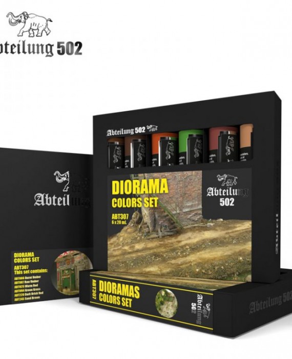 Diorama Colors Set - Abteilung 502 Oils