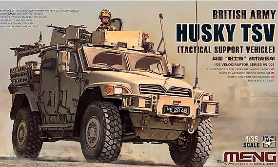 British Army Husky TSV (Tactical Support Vehicle)