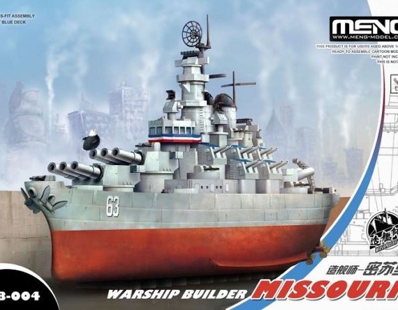 USS Missouri - Warship Builder Toon Kit