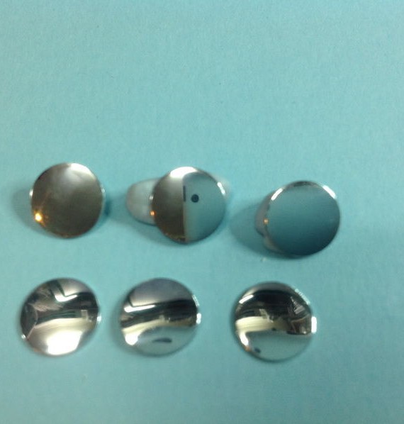 Chrome plated - Mixed 4 x 8mm & 2 x 6mm - Set of 6