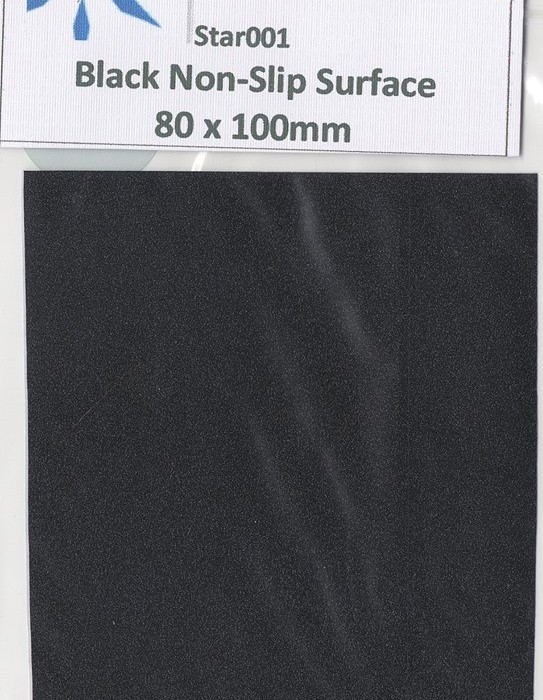 Black Non-Slip Surface 80 x 100mm