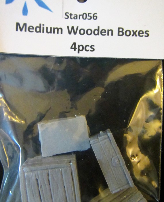 Medium Wooden Boxes - 4pcs