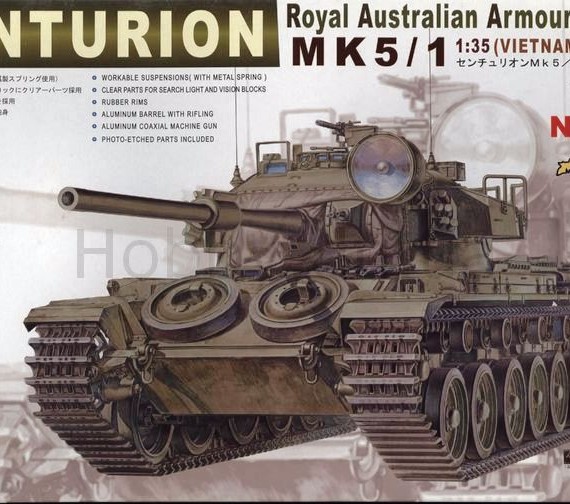 Centurion Mk 5 / 1 - Royal Australian Armoured Corps (Vietnam Version)