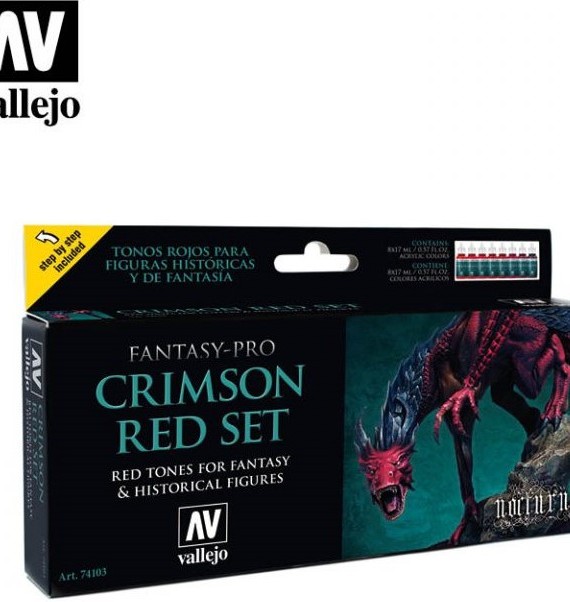 Crimson Red Set - Fantasy-Pro