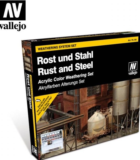 Rust and Steel - Acrylic Color Weathering Set