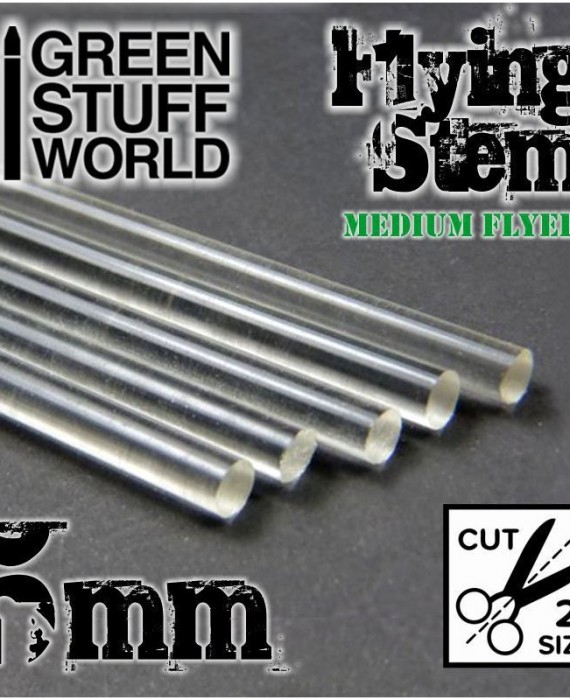 Acrylic Rods - Round 5mm CLEAR