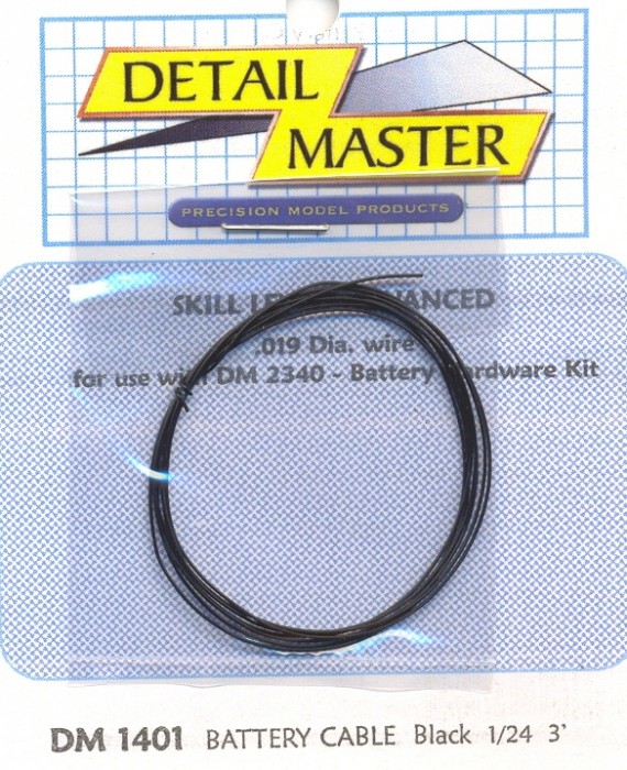 Black Battery Cable