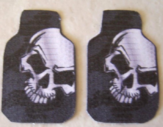 Skully Car Mat Set