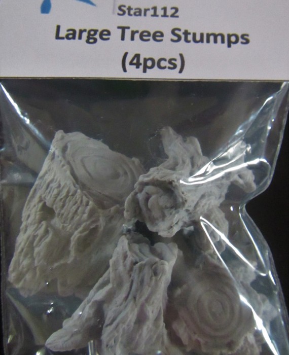 Large Tree Stumps (4pcs)