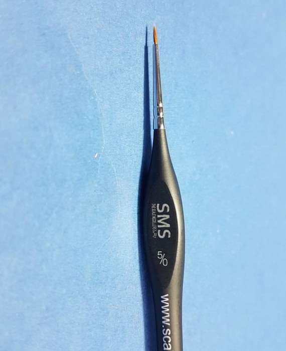 Brush Size 5/0 (Sable)