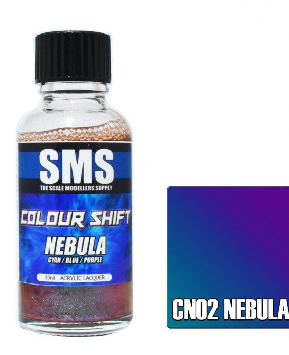 Colour Shift NEBULA (CYAN / BLUE / PURPLE) 30ml