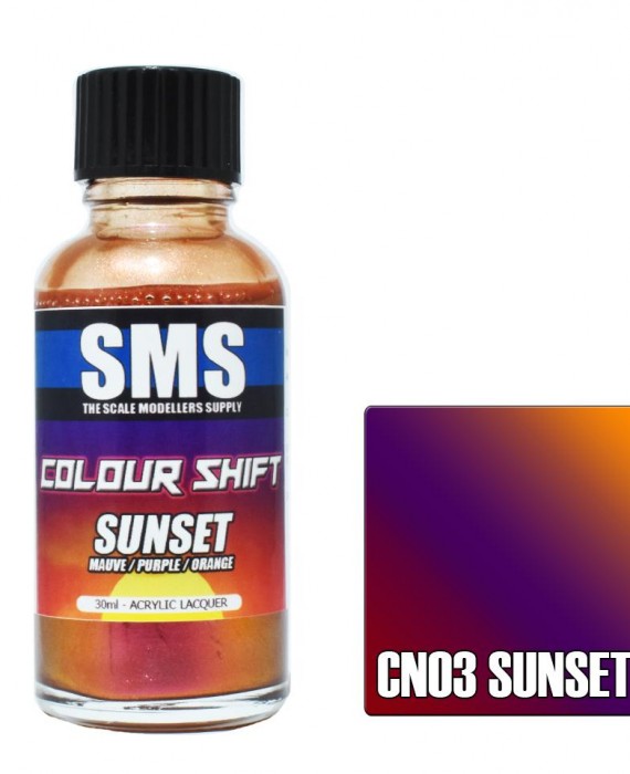 Colour Shift SUNSET (MAUVE / PURPLE / ORANGE) 30ml