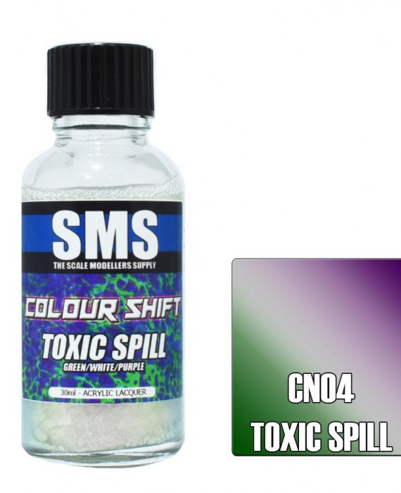 Colour Shift Chameleon TOXIC SPILL (GREEN/WHITE/PURPLE) 30ml